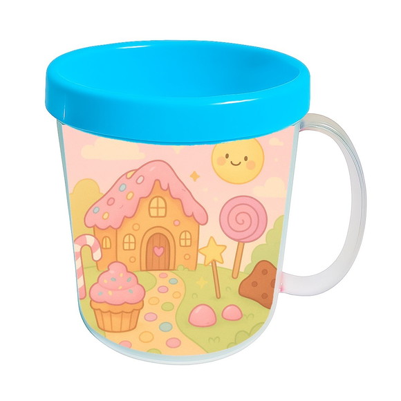 Caneca Acrílica Infantil Personalizada Confeitaria Kids - Imagem 2