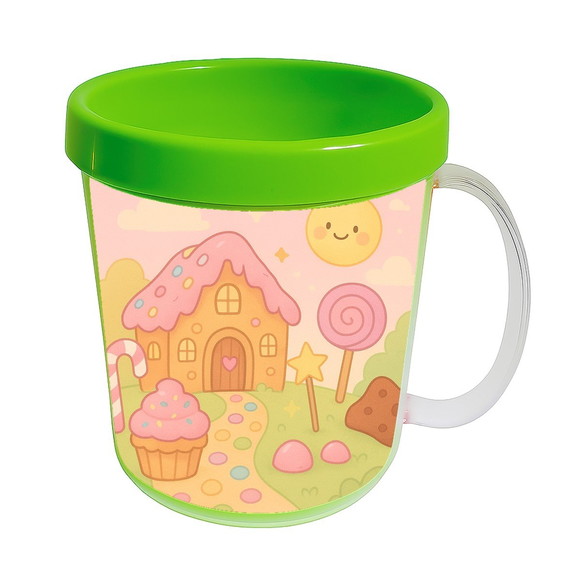 Caneca Acrílica Infantil Personalizada Confeitaria Kids - Imagem 4