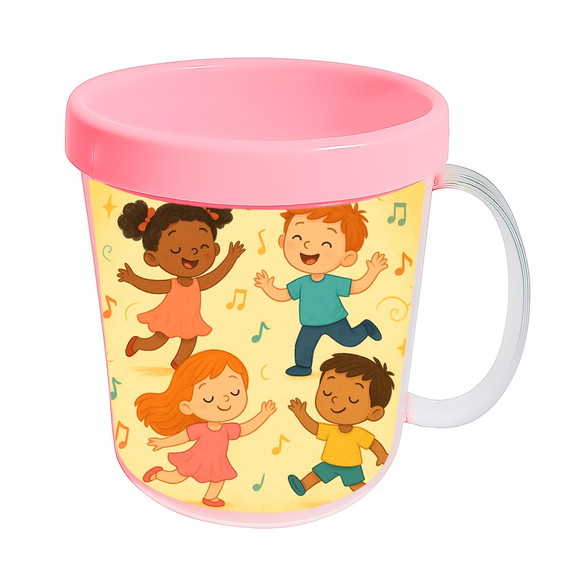 Caneca Acrílica Infantil Personalizada Dança - Imagem 3