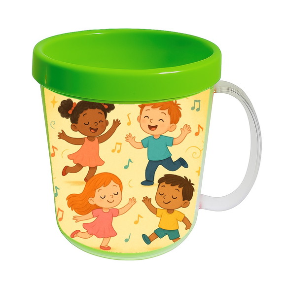 Caneca Acrílica Infantil Personalizada Dança - Imagem 4
