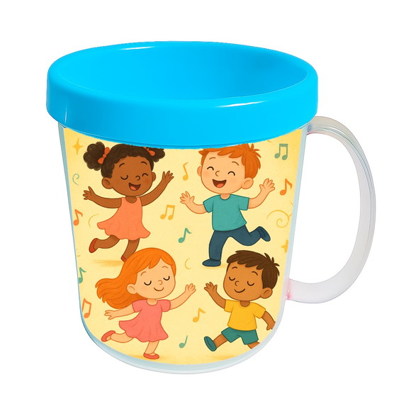 Caneca Acrílica Infantil Personalizada Dança - Imagem 2