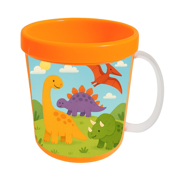 Caneca Acrílica Infantil Personalizada Dinossauros - Imagem 5