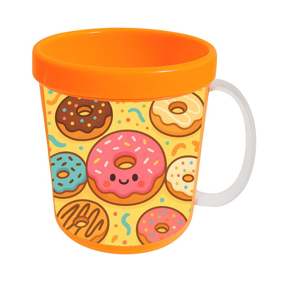 Caneca Acrílica Infantil Personalizada Donuts - Imagem 5