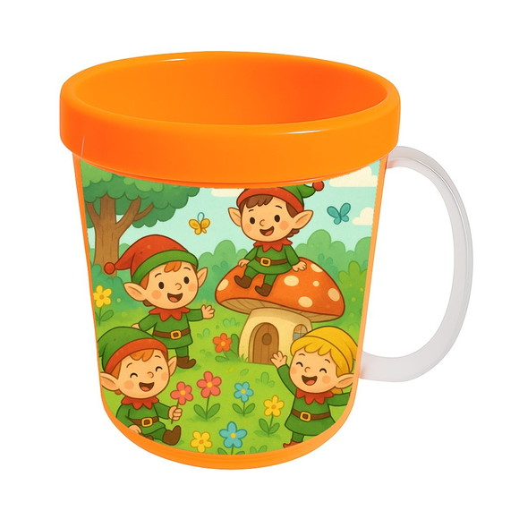 Caneca Acrílica Infantil Personalizada Duendes - Imagem 5