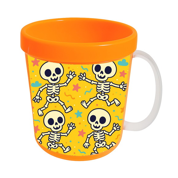 Caneca Acrílica Infantil Personalizada Esqueletinhos Kids - Imagem 5