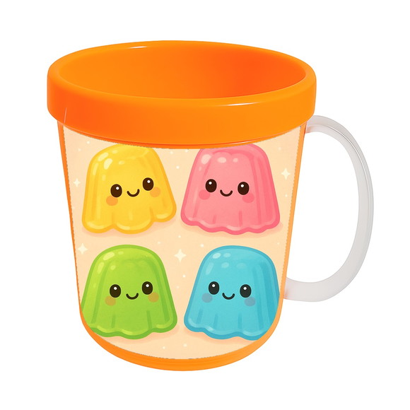Caneca Acrílica Infantil Personalizada Gelatinas - Imagem 5