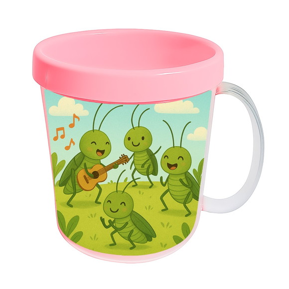 Caneca Acrílica Infantil Personalizada Grilos - Imagem 3