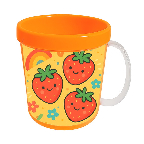 Caneca Acrílica Infantil Personalizada Moaranguinhos Fofos - Imagem 5