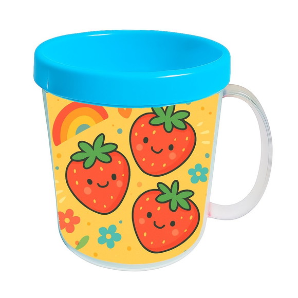 Caneca Acrílica Infantil Personalizada Moaranguinhos Fofos - Imagem 2
