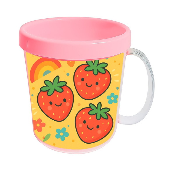 Caneca Acrílica Infantil Personalizada Moaranguinhos Fofos - Imagem 3