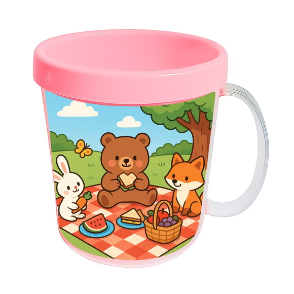 Caneca Acrílica Infantil Personalizada Picnic - Imagem 3
