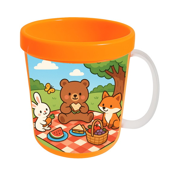 Caneca Acrílica Infantil Personalizada Picnic - Imagem 5