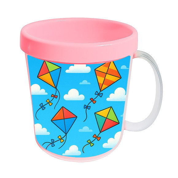 Caneca Acrílica Infantil Personalizada Pipas - Imagem 3