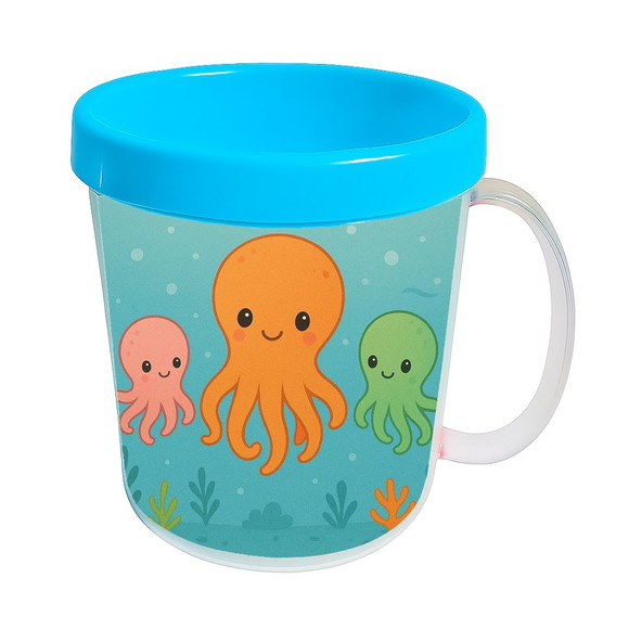 Caneca Acrílica Infantil Personalizada Polvinhos - Imagem 2