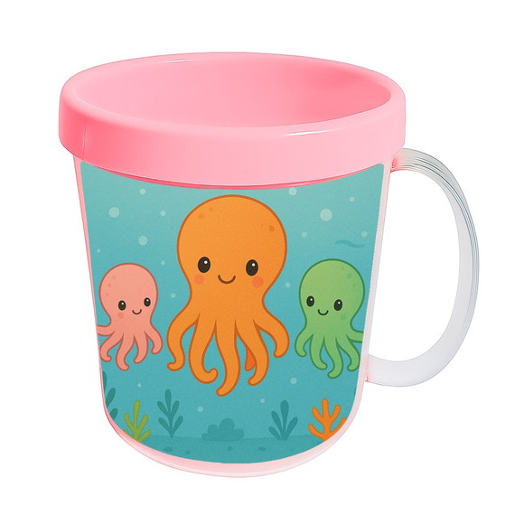 Caneca Acrílica Infantil Personalizada Polvinhos - Imagem 3
