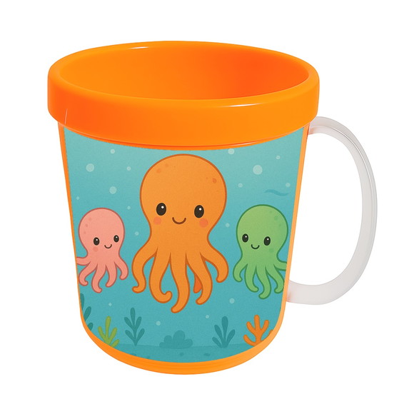 Caneca Acrílica Infantil Personalizada Polvinhos - Imagem 5