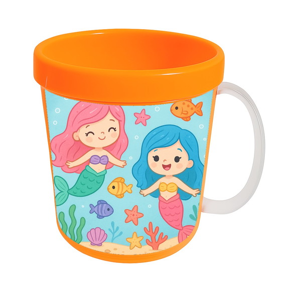Caneca Acrílica Infantil Personalizada Sereias - Imagem 5