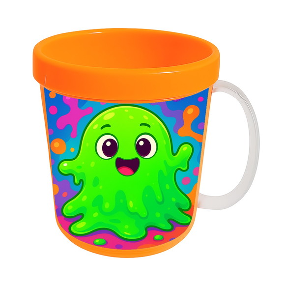 Caneca Acrílica Infantil Personalizada Slime - Imagem 5