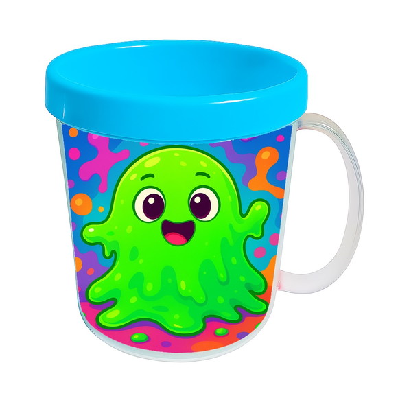 Caneca Acrílica Infantil Personalizada Slime - Imagem 2