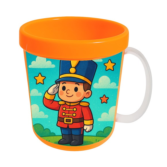 Caneca Acrílica Infantil Personalizada Soldadinho de Chumbo - Imagem 5