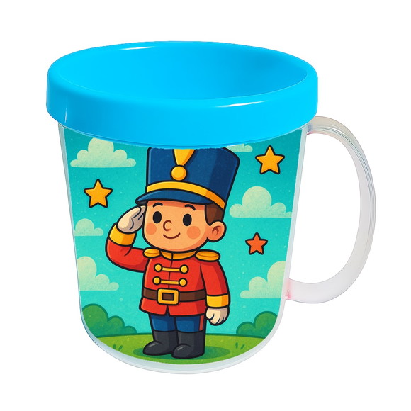 Caneca Acrílica Infantil Personalizada Soldadinho de Chumbo - Imagem 2