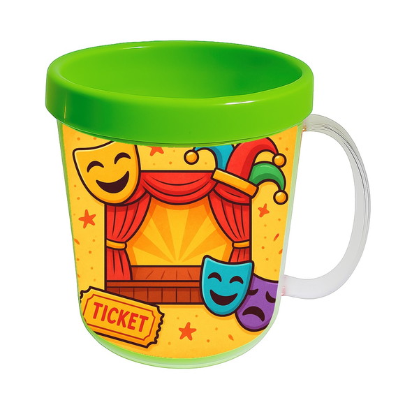 Caneca Acrílica Infantil Personalizada Teatro Infantil - Imagem 4
