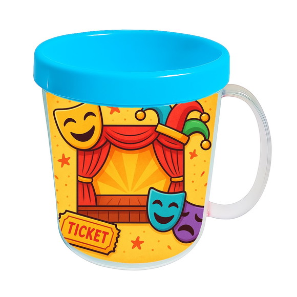 Caneca Acrílica Infantil Personalizada Teatro Infantil - Imagem 2