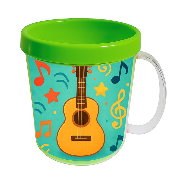 Caneca Acrílica Infantil Personalizada Violão - Imagem 3