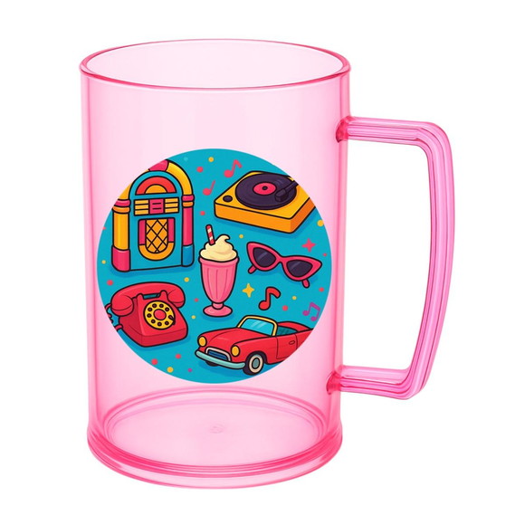 Caneca de Chopp Infantil Personalizada Anos 50 - Imagem 3