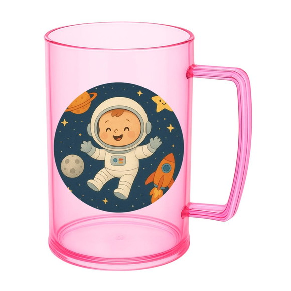 Caneca de Chopp Infantil Personalizada Astronauta Baby - Imagem 3