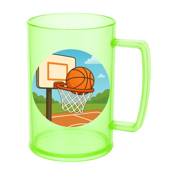 Caneca de Chopp Infantil Personalizada Basquete - Imagem 4