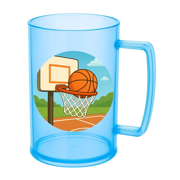 Caneca de Chopp Infantil Personalizada Basquete - Imagem 2