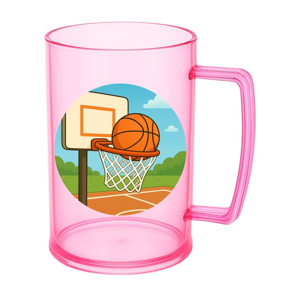 Caneca de Chopp Infantil Personalizada Basquete - Imagem 3