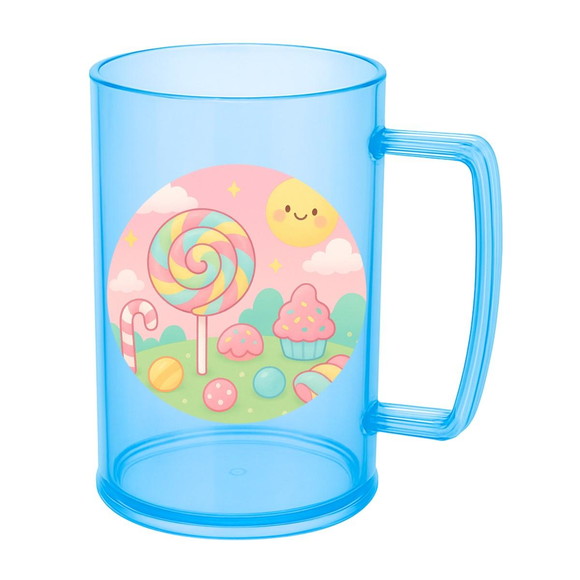 Caneca de Chopp Infantil Personalizada Candy Color - Imagem 2