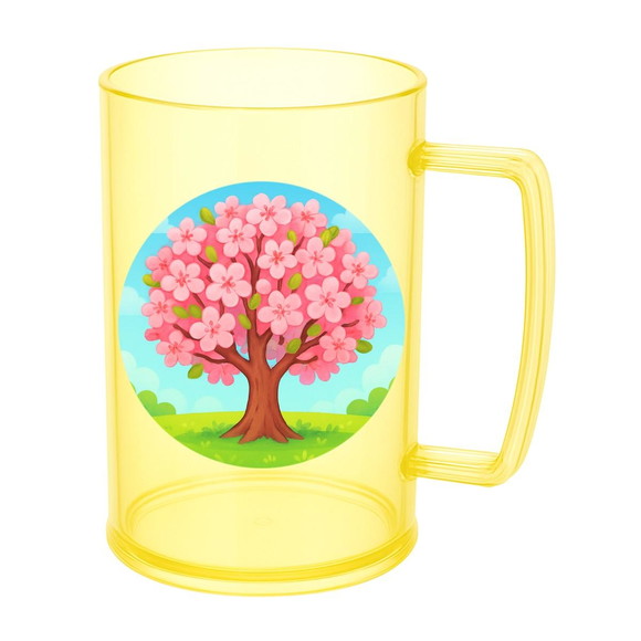 Caneca de Chopp Infantil Personalizada Cerejeira