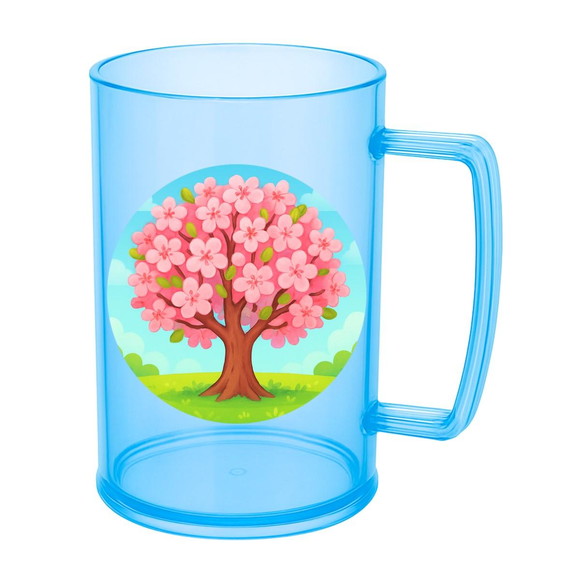 Caneca de Chopp Infantil Personalizada Cerejeira - Imagem 2