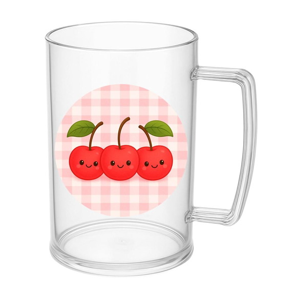 Caneca de Chopp Infantil Personalizada Cerejinha - Imagem 5