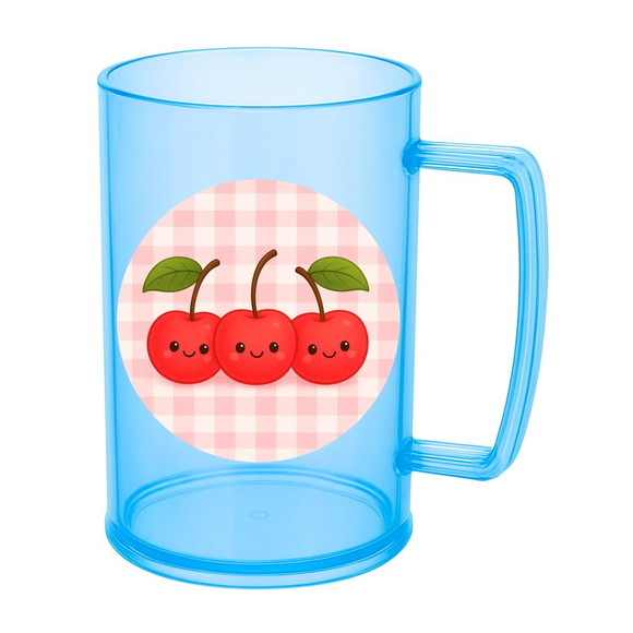 Caneca de Chopp Infantil Personalizada Cerejinha - Imagem 2