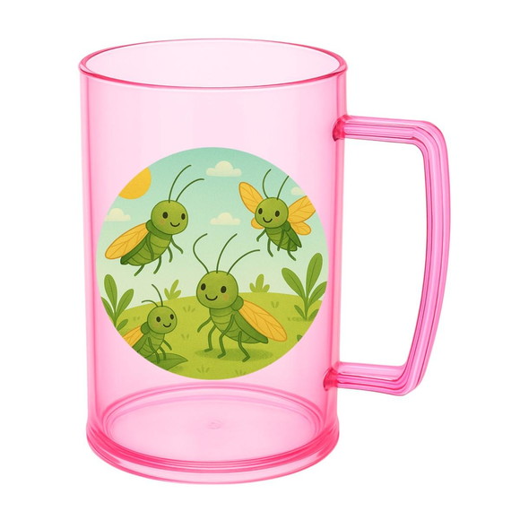 Caneca de Chopp Infantil Personalizada Cigarras - Imagem 3