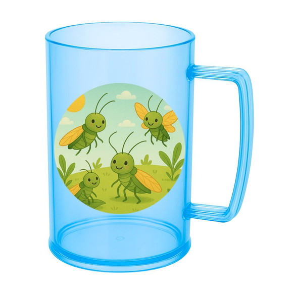 Caneca de Chopp Infantil Personalizada Cigarras - Imagem 2