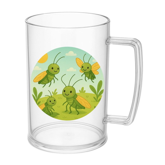 Caneca de Chopp Infantil Personalizada Cigarras - Imagem 5