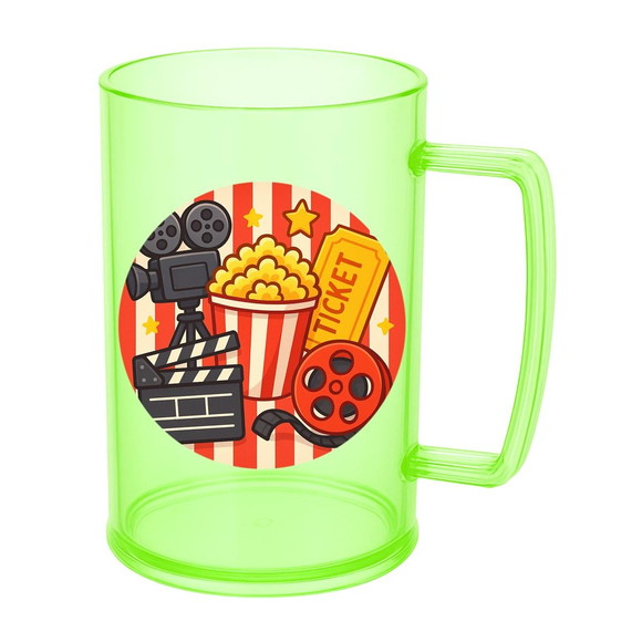 Caneca de Chopp Infantil Personalizada Cinema - Imagem 4