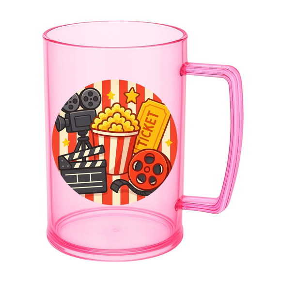 Caneca de Chopp Infantil Personalizada Cinema - Imagem 3