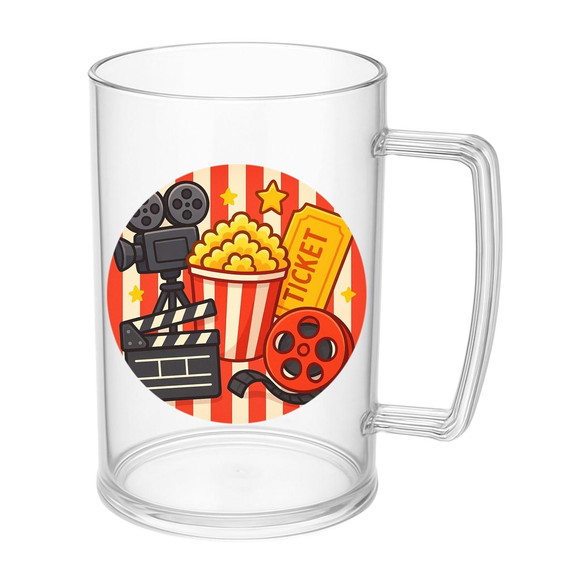 Caneca de Chopp Infantil Personalizada Cinema - Imagem 5