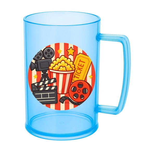 Caneca de Chopp Infantil Personalizada Cinema - Imagem 2