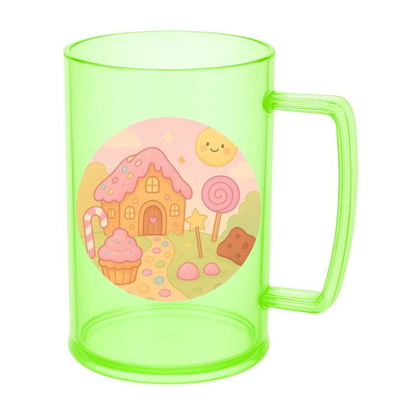 Caneca de Chopp Infantil Personalizada Confeitaria Kids - Imagem 4