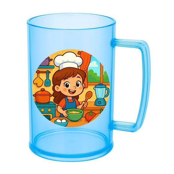 Caneca de Chopp Infantil Personalizada Cozinha Kids - Imagem 2