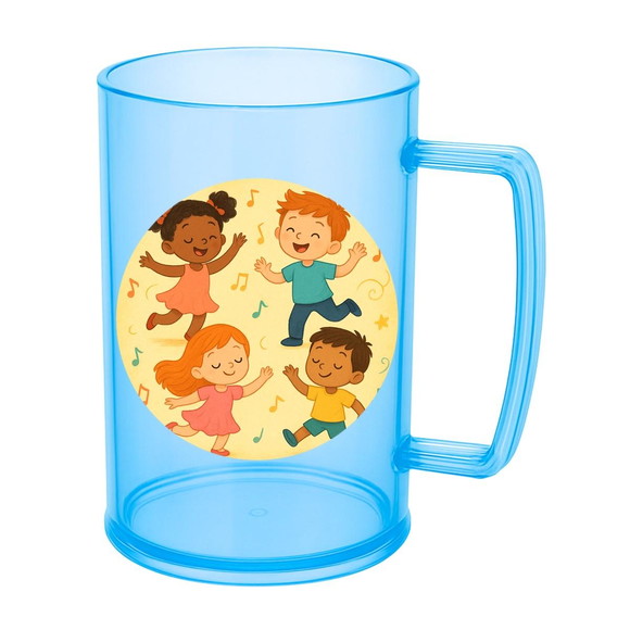 Caneca de Chopp Infantil Personalizada Dança - Imagem 2