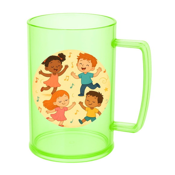 Caneca de Chopp Infantil Personalizada Dança - Imagem 4
