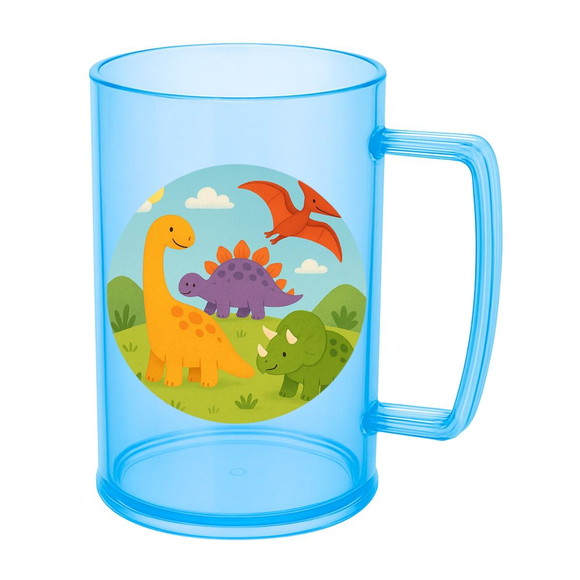 Caneca de Chopp Infantil Personalizada Dinossauros - Imagem 2